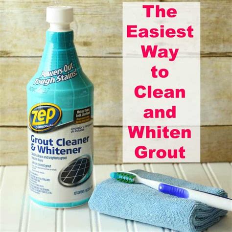 Cleanser is the secret trick that lies behind cleaning grout without scrubbing. The Easiest Way to Clean and Whiten Grout Without ...