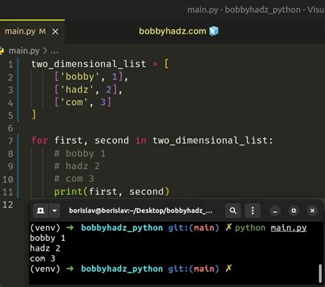 Using Multiple Variables In A For Loop In Python Bobbyhadz
