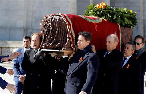 Spain Carries Out Francisco Franco Exhumation To Move Late Dictators