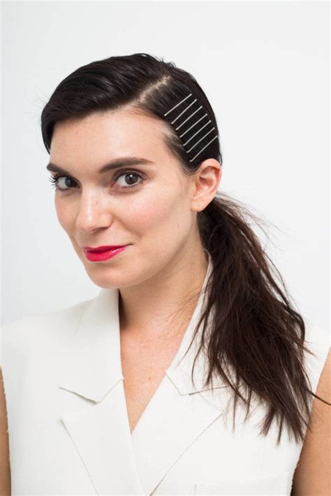 14 Fantastic And Easy Hairstyles You Can Create With Colored Bobby Pins