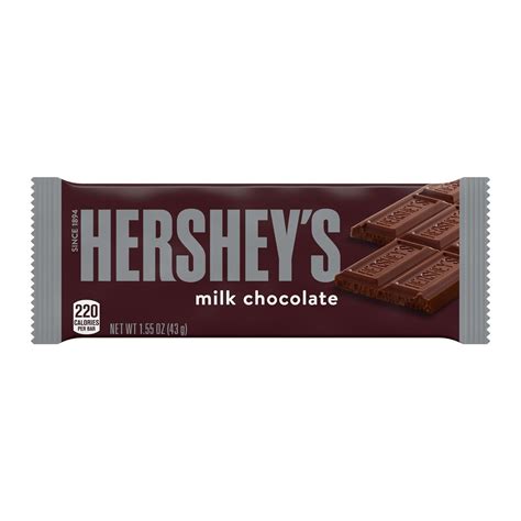 Hersheys Milk Chocolate Full Size Candy Bar Shop Candy At H E B