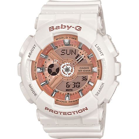 Casio Baby G Female Analogue Digital Watch White