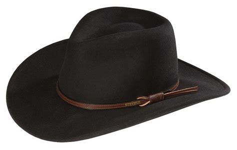 Stetson Bozeman Wool Felt Crushable Cowboy Hat Country Outfitter