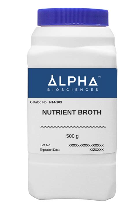 Nutrient Broth N14 103 Alpha Biosciences