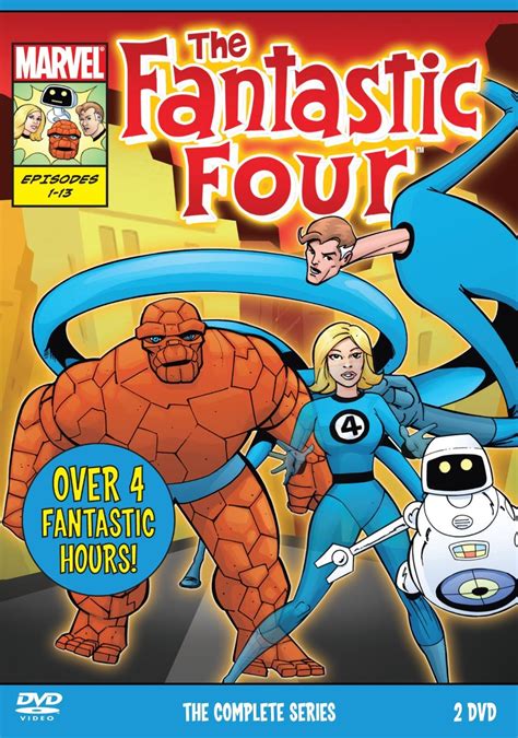 Fantastic Four 1978 Complete Series Non Usa Uk Import Pal