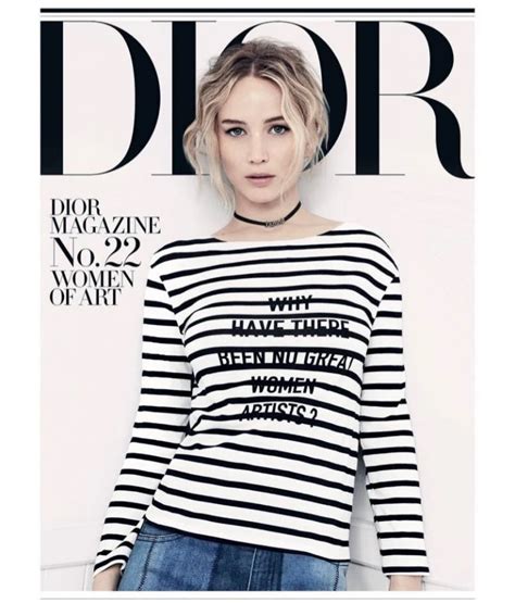 Jennifer Lawrence Wears Chic Spring Designs For Dior Magazine