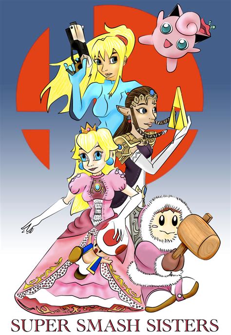 Super Smash Sisters By Syntheticplatypus On Deviantart