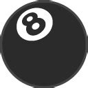 The game of billiards, of which pool is a common version. Pool 8 Ball Emoji