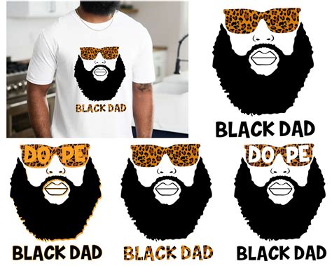 Black Dad Svg Bundle Fathers Day Svg Black King Svg Melanin Etsy