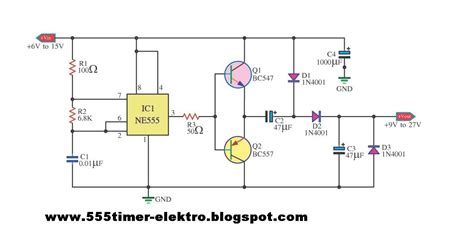 Connect power and ground to pins 8 and 1 of the 555. 555 TIMER CIRCUITS