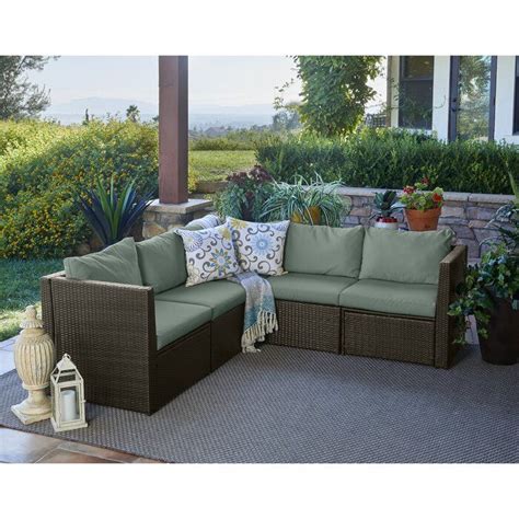 A router is a good alternative if you don't have a biscuit joiner. Larsen Patio Sectional with Cushions | Best outdoor ...