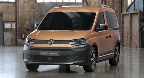 2022 Vw Caddy Panamericana Van Crossovers Into Suv Territory Carscoops