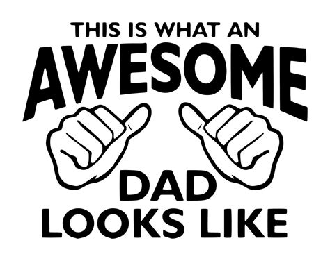 Awesome Dad Iron On Decal 1000 Via Etsy Dad To Be Shirts Daddy