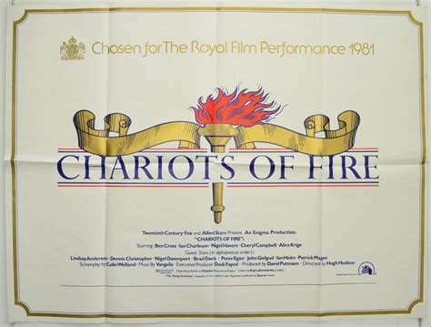 Shop our huge selection of high quality, graphic apparel. Chariots Of Fire - Original Cinema Movie Poster From ...