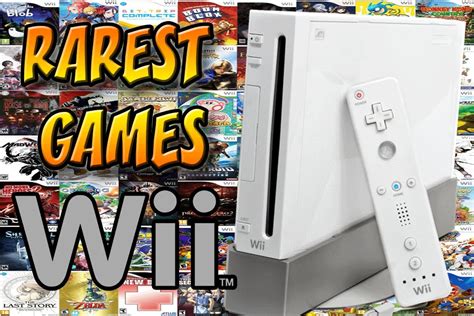Top 15 Rarest Wii Games Most Expensive Wii Games Youtube