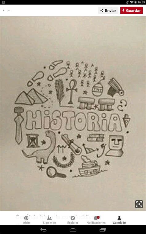 Portada De Historia Portadas Digitales De Historia Notebook Art