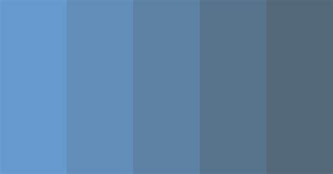 Blue Grey Dark Gradient Color Scheme Blue