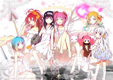 Wallpaper ID 631949 Akemi Homura Tomoe Mami Mahou Shoujo Madoka