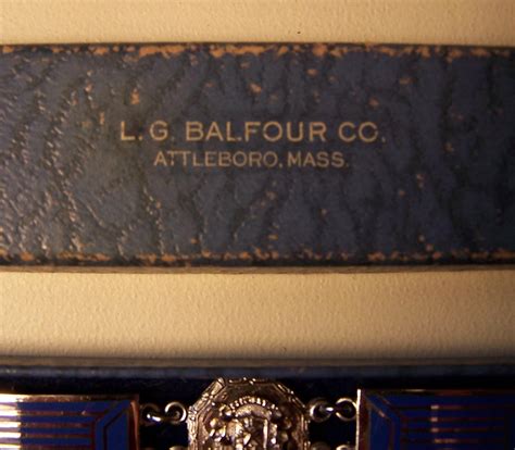 Vintage Fraternity Bracelet Lg Balfour Co Orig Box Gamma Sigma Pi