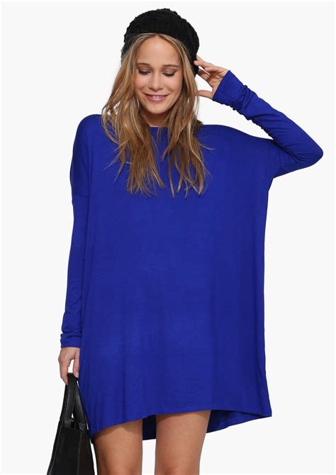 The Necessary Basic Dress In Cobalt Blue Necessary Clothing 20
