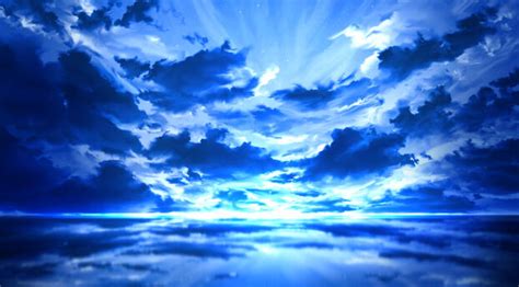 240x4000 Blue Sky Digital Art Reflection 240x4000 Resolution Wallpaper