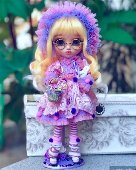 💜💛candy New One Pullip Custom Doll💜💛 🦄 ️ Sold Out ️ 💜💛🍭🧁🍦🍩🍰🍬🍭 Ooak