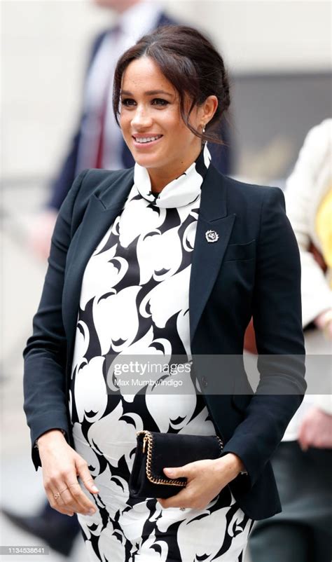 Meghan Duchess Of Sussex Attends A Panel Discussion Convened By The