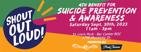 4th Shout Out Loud Suicide Prevention Wellness Carnival And Concert
