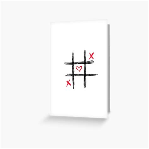 Louis Tomlinson Tic Tac Toe Tattoo Greeting Card For Sale By The