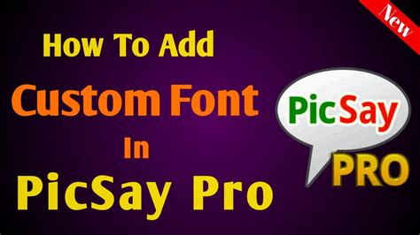 How To Add Custom Font In Picsay Pro Picsay Pro Picsay Pro Picsay