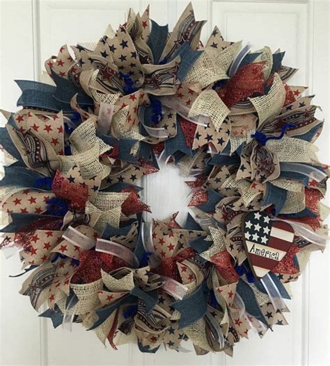 This Gorgeous Americana Wreath Is Perfect For Any Holiday Memorial Day