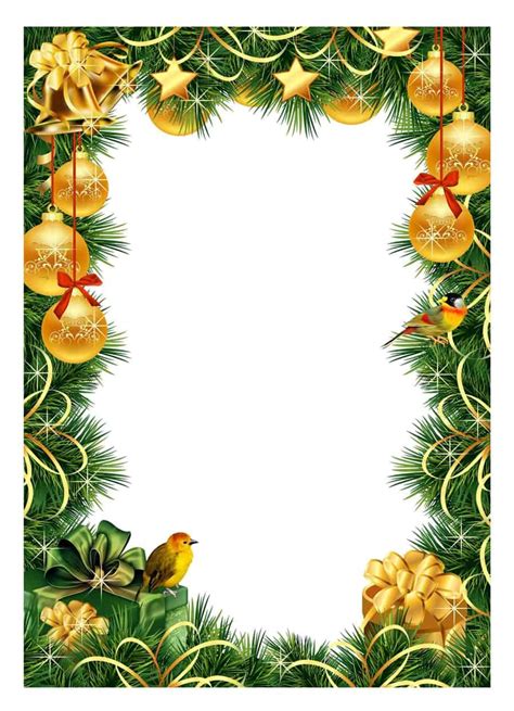 Christmas Borders And Frames Add An Element Of Flair And Festivity To 26c