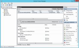 Opening And Viewing The Failover Cluster Manager