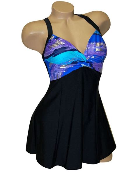 ♥carol Wior♥underwire One Piece Skirted Swimsuit Aus22♥swimwear