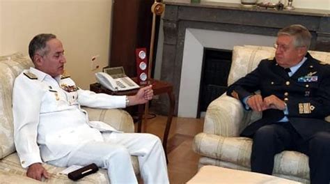 Naval Chief Calls On Italian Chief Of Defence General Staff