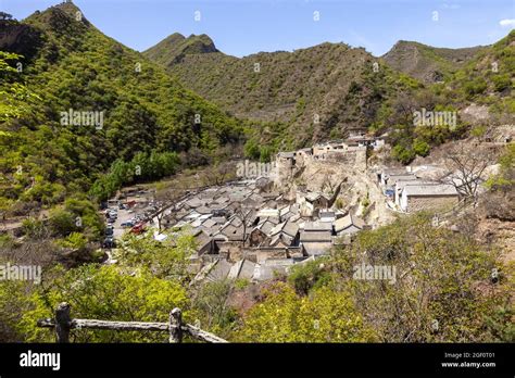 Under The Ancient Villages In Ming Dynasty Cuan Village Panorama