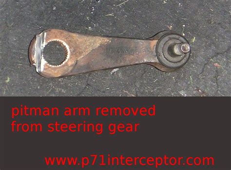 Symptoms of a bad or failing pitman arm. Stuck Pitman Arm Removal Tips