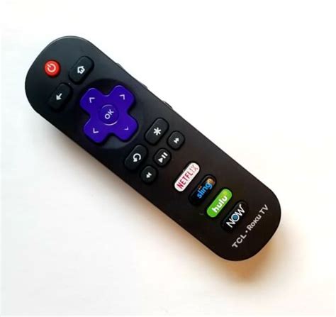 Oem Tcl Roku Tv Remote Control With Netflix Sling Hulu Now Buttons