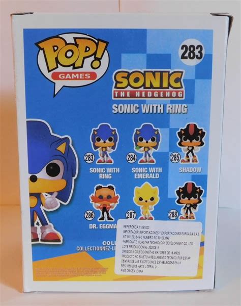 Funko Pop Sonic With Ring Game Mercadolibre