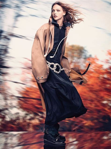Vogue Uk Sasha Pivovarova By Craig Mcdean Image Amplified