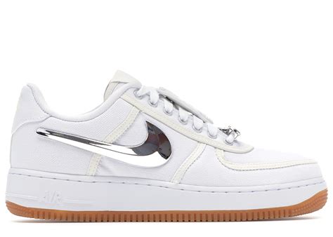 Nike air force 1 one travis scott inspired by you swoosh ct3761 991 men's 12 newtop rated seller. 2017 Nike Air Force 1 Low 'Travis Scott' White For Sale