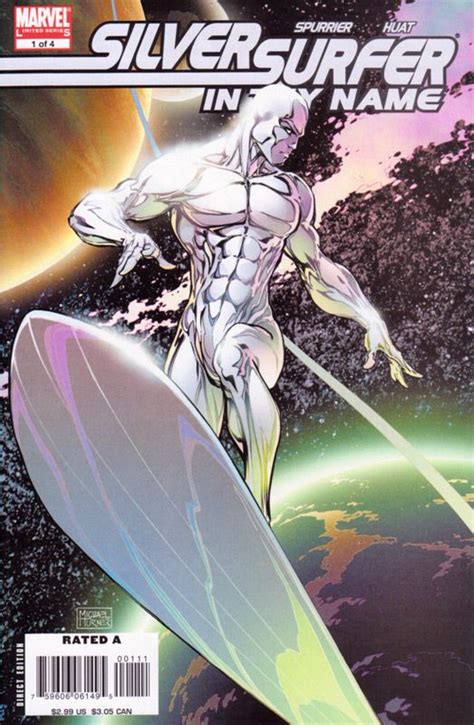 Silver Surfer Michael Turner Cover Silver Surfer Surfer Silver