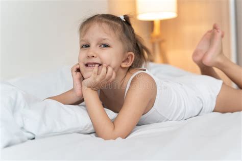 Girl Resting In Bed Stock Image Image Of Lifestyle 172237425