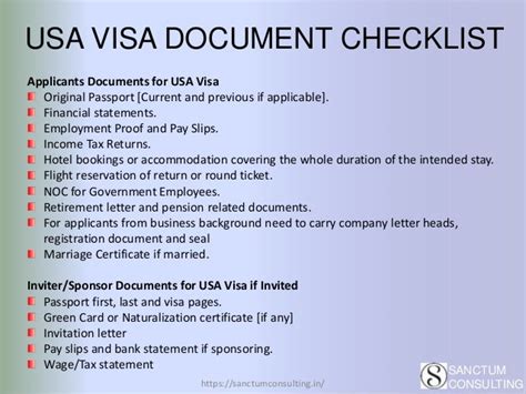 Usa Tourist Visa Documents Process And Places To Visit