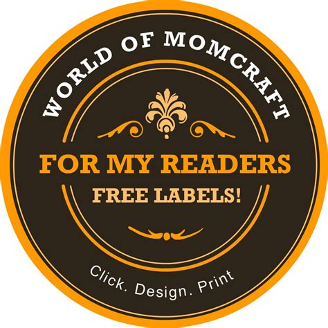 Choose the most fitting free label design templates from our collection for your business. Free Custom Mason Jar Label Maker | World of Momcraft ...