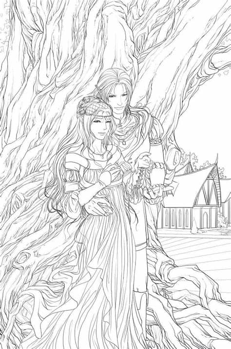 Each one is more intricate than the previous and is a wonderful. Couple | Coloring pages, Adult coloring pages, Printable ...