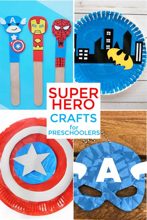 21 Super Hero Craft For Kids