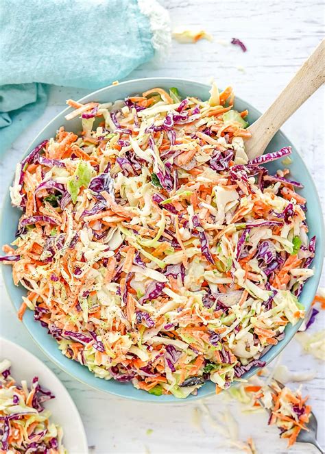 The Best Coleslaw Recipe Easy Delicious Mom On Timeout