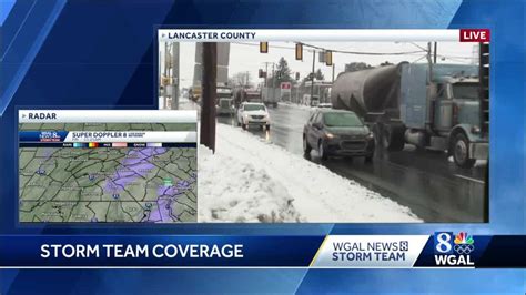 some susquehanna valley road conditions starting to improve but slick spots remain