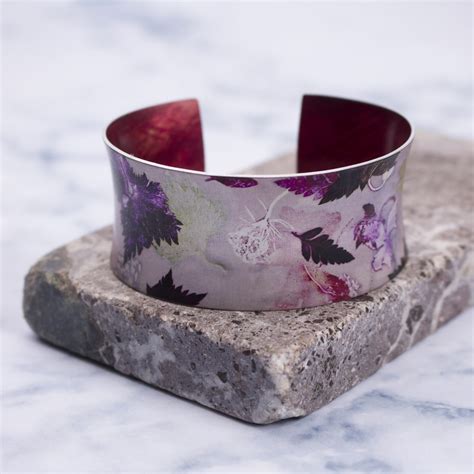 Botanical Inspired Autumn Flurry Cuff Bracelet And Jewellery Gift